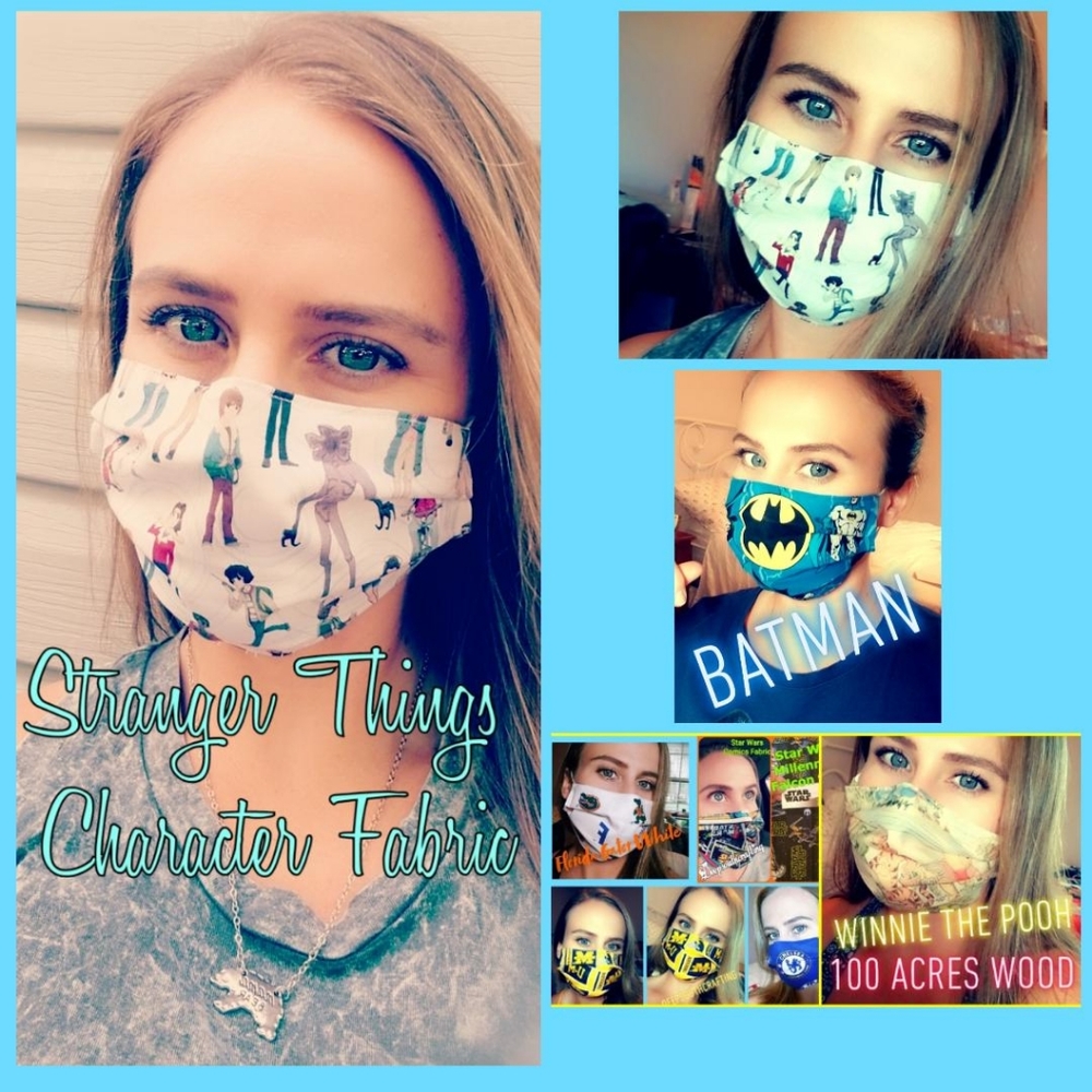 Cotton face mask adult male female teen child